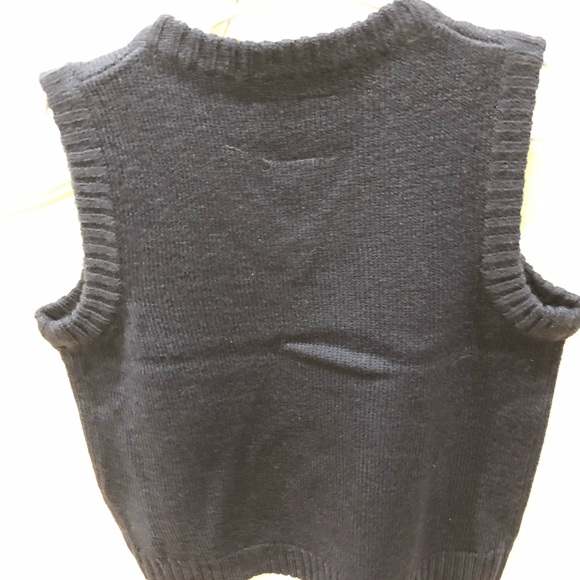 Navy Sweater Vest 4T New with Tags - Picture 3 of 3